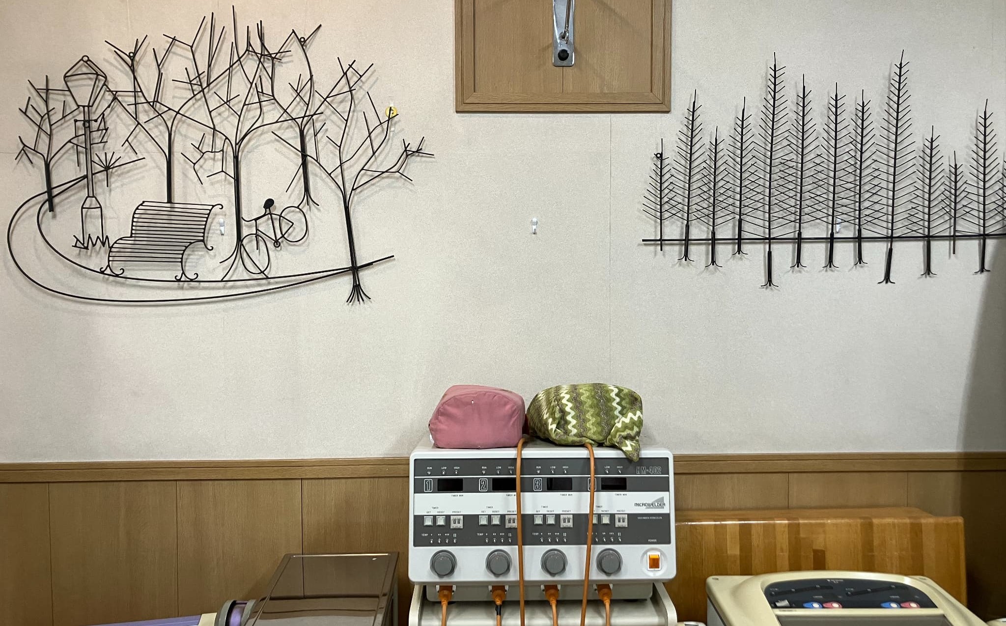 2月 リハ室のディスプレイ