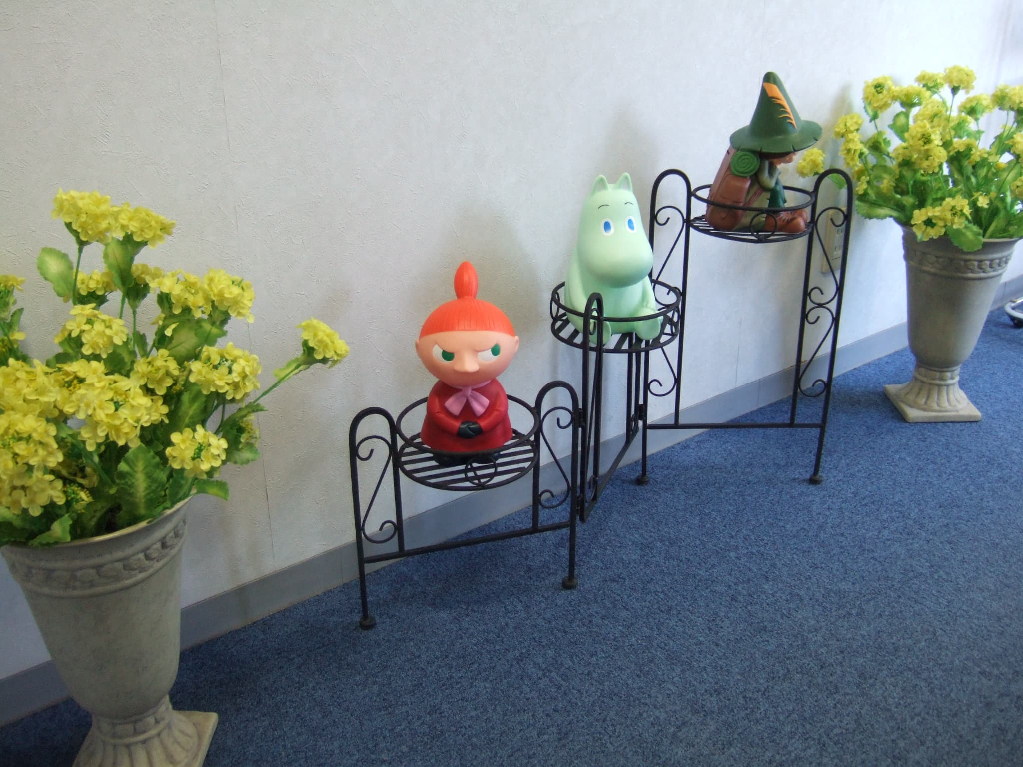 3月 通路のディスプレイ