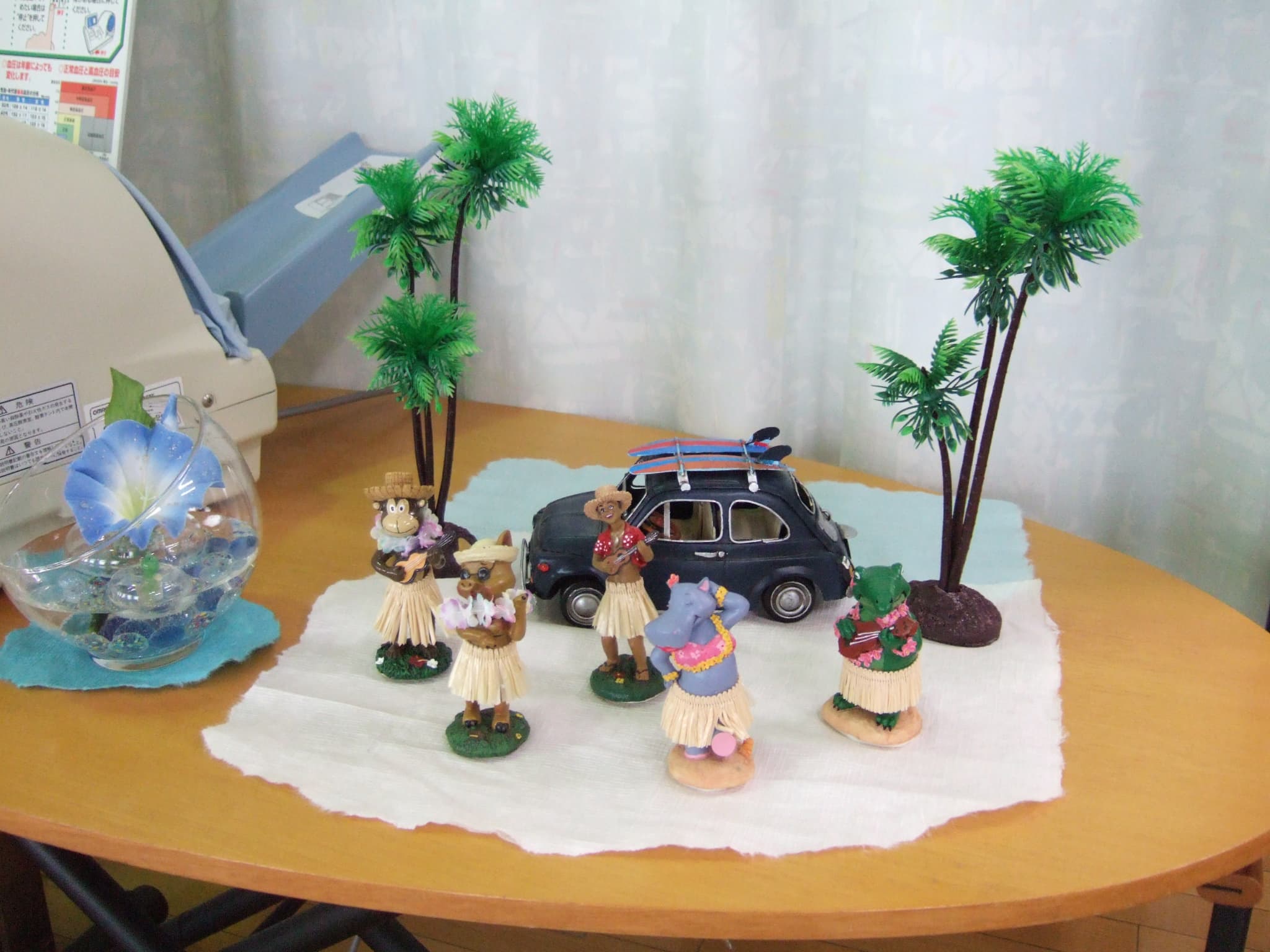 7月 リハ室ディスプレイ