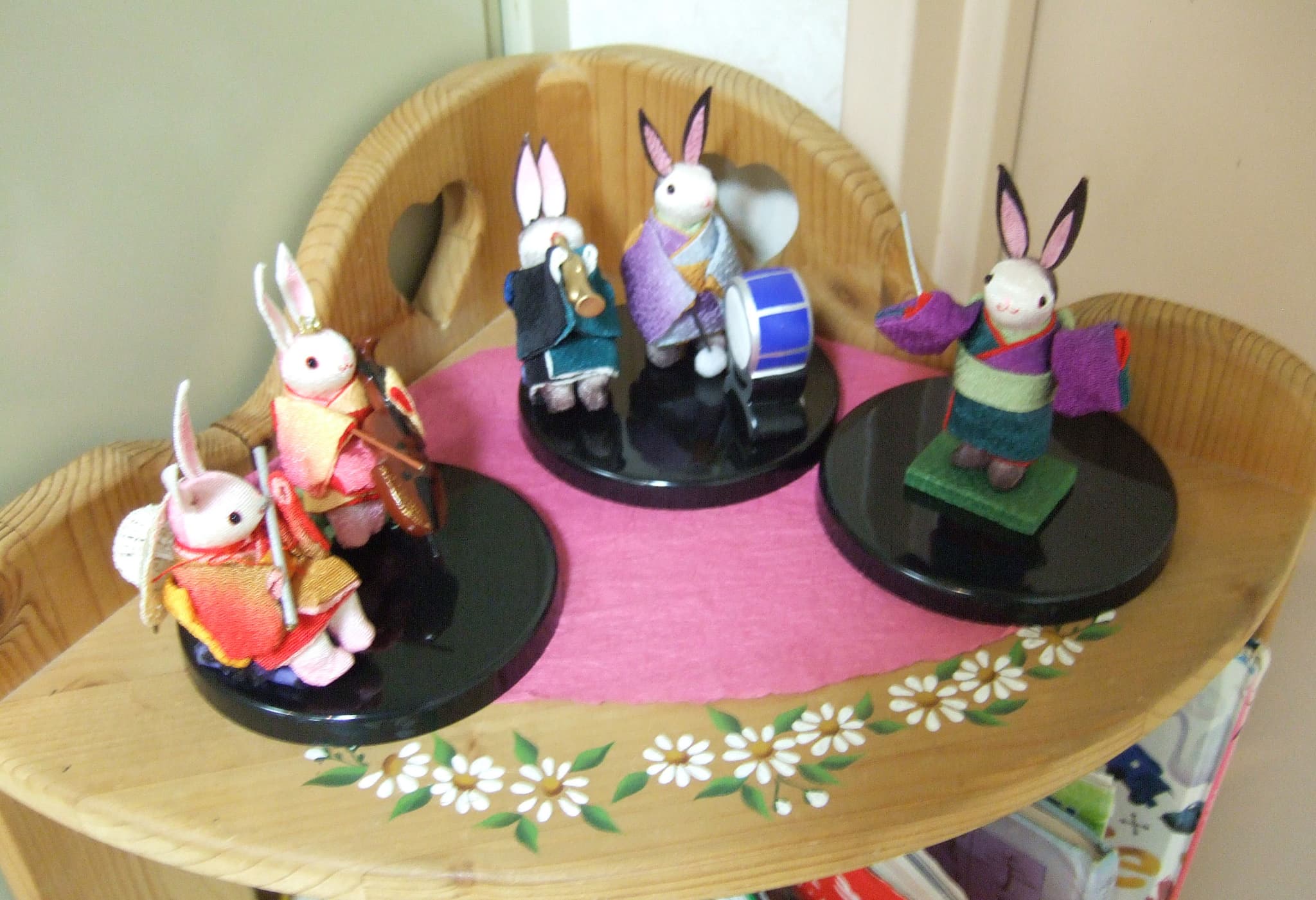 お正月 中待合ディスプレイ